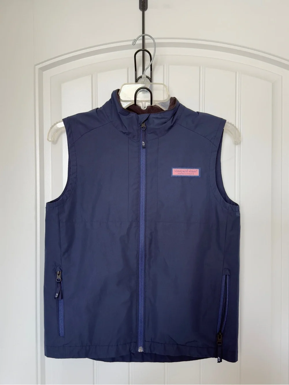 Vineyard Vines Youth Medium 12-14/Navy Blue Regatta Performance Outdoor Vest